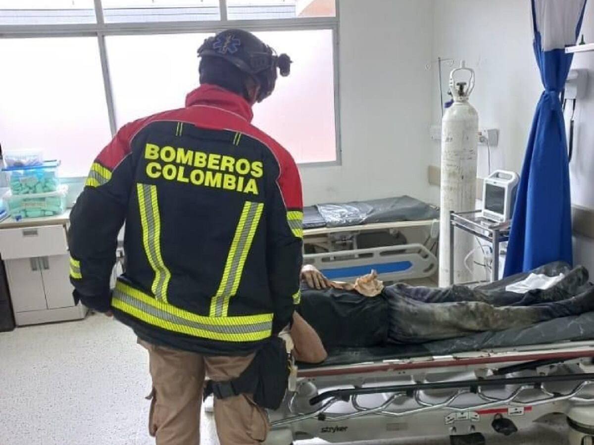 Minero resultó herido en accidente con explosivos en un socavón de Marmato, Caldas
