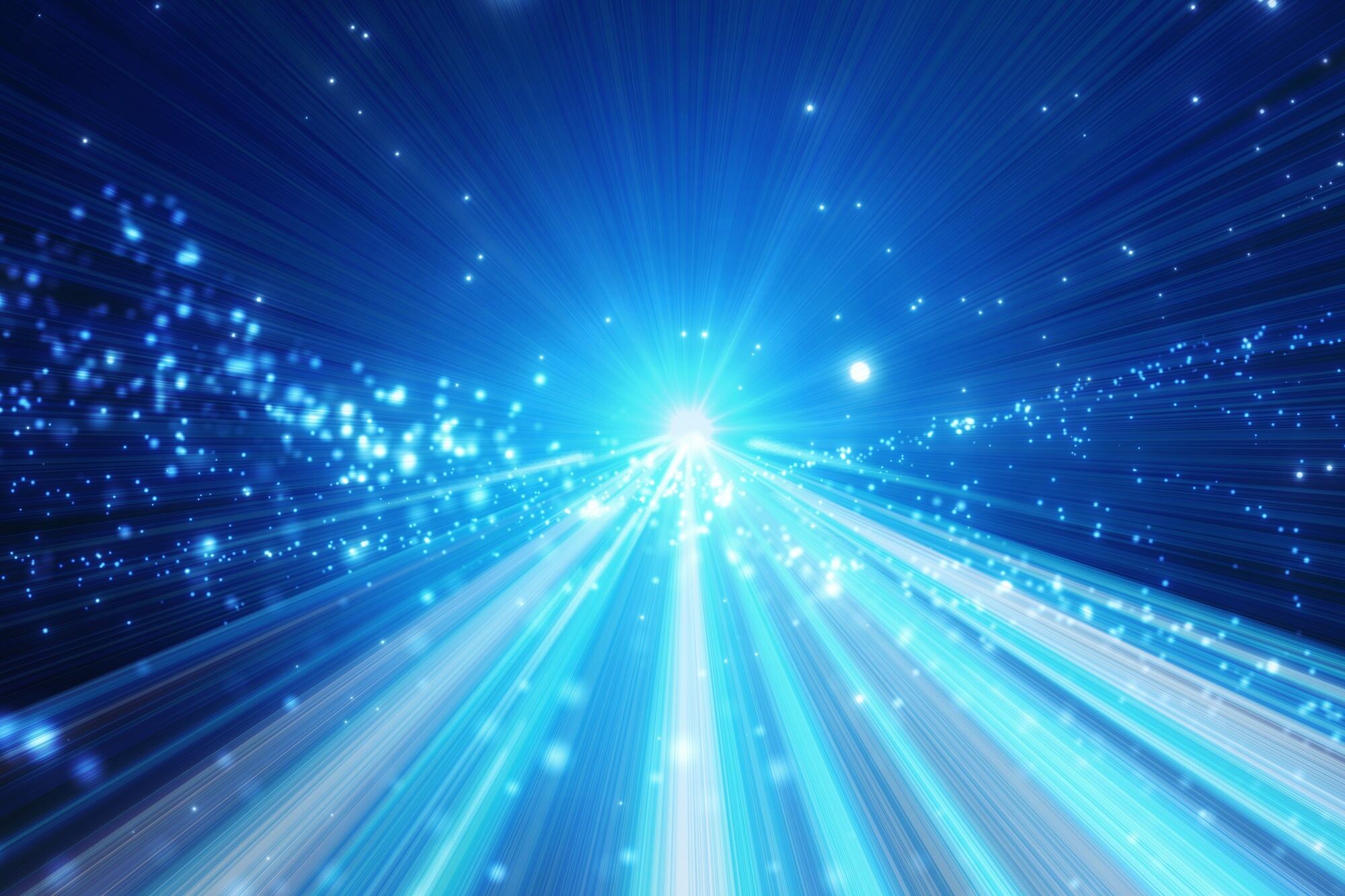 Imagen de referencia de aceleración de partículas. Foto: Getty Images