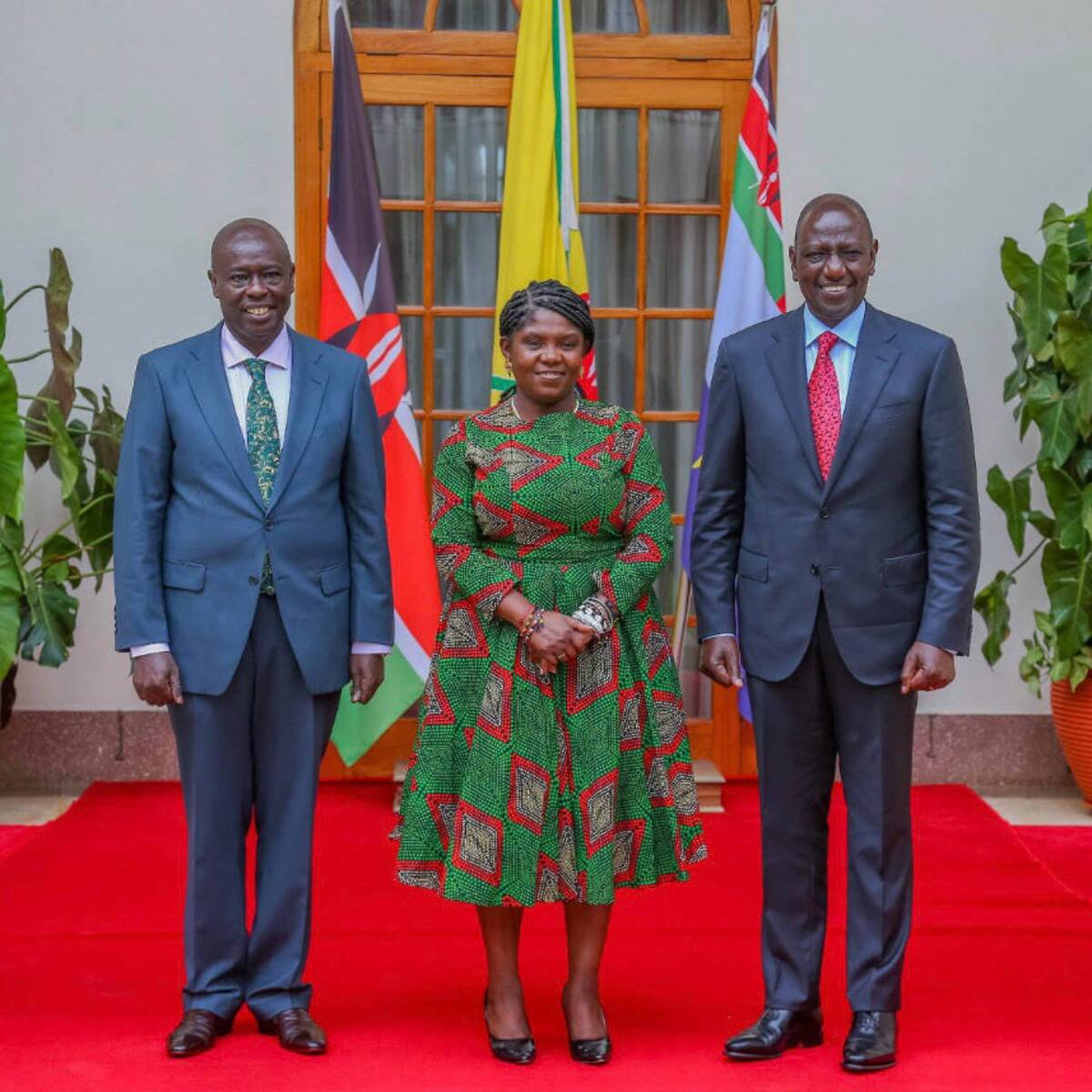 Francia Márquez se reunió con el presidente de Kenia en su gira por África