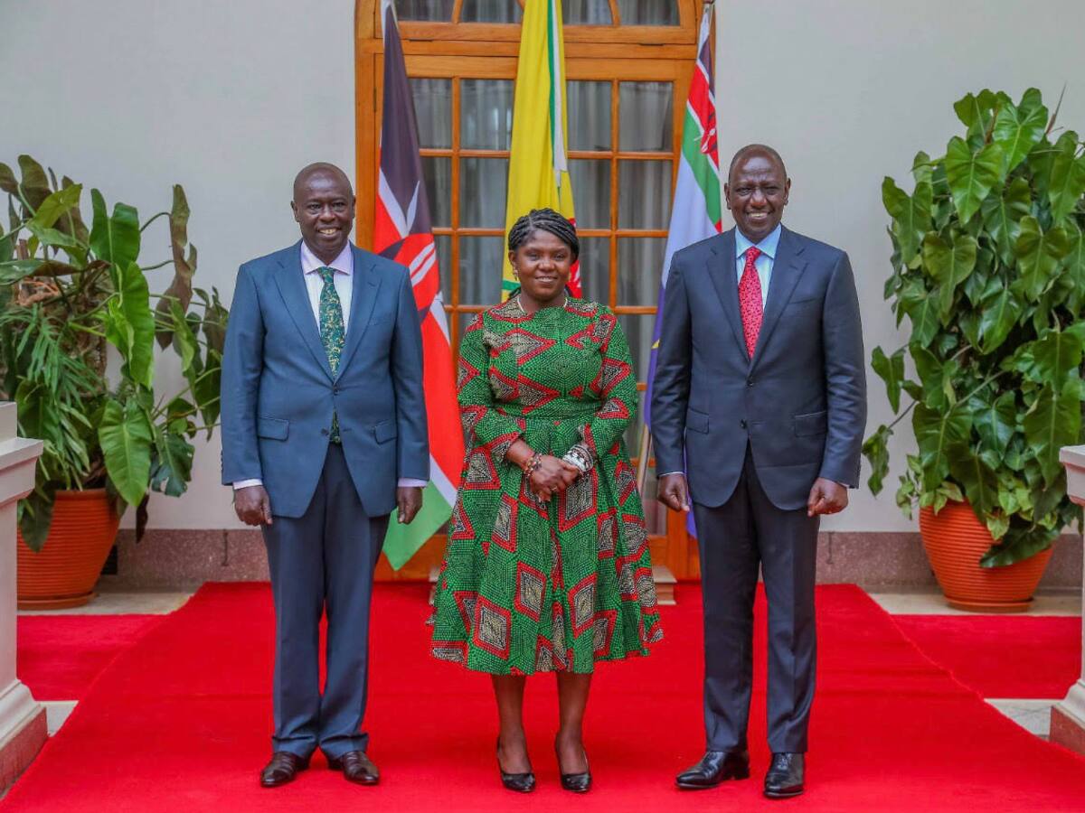 Francia Márquez se reunió con el presidente de Kenia en su gira por África