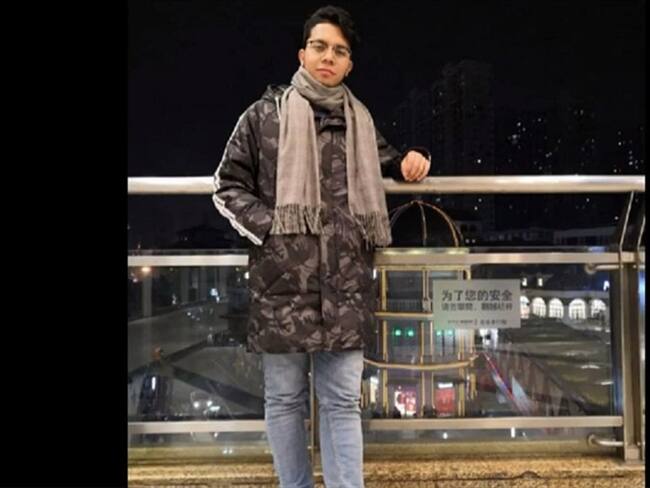 El colombiano que no quiso regresar de Wuhan ante la emergencia por el coronavirus