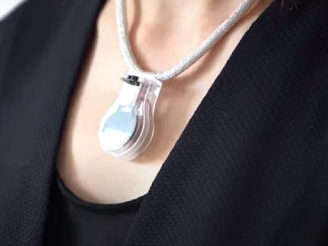 Collar PULSE. Foto: Pantallazo video