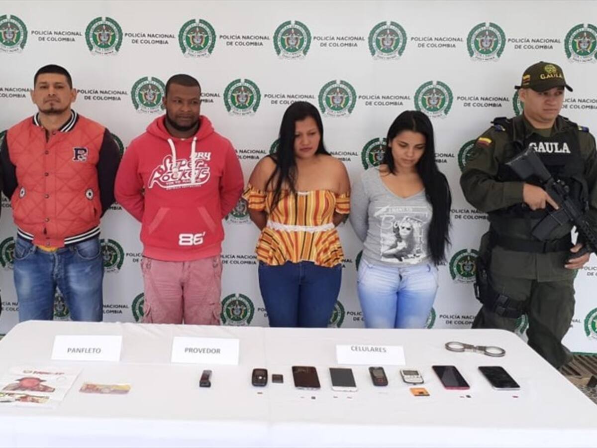 Capturan a cuatro disidentes de las Farc en Cauca