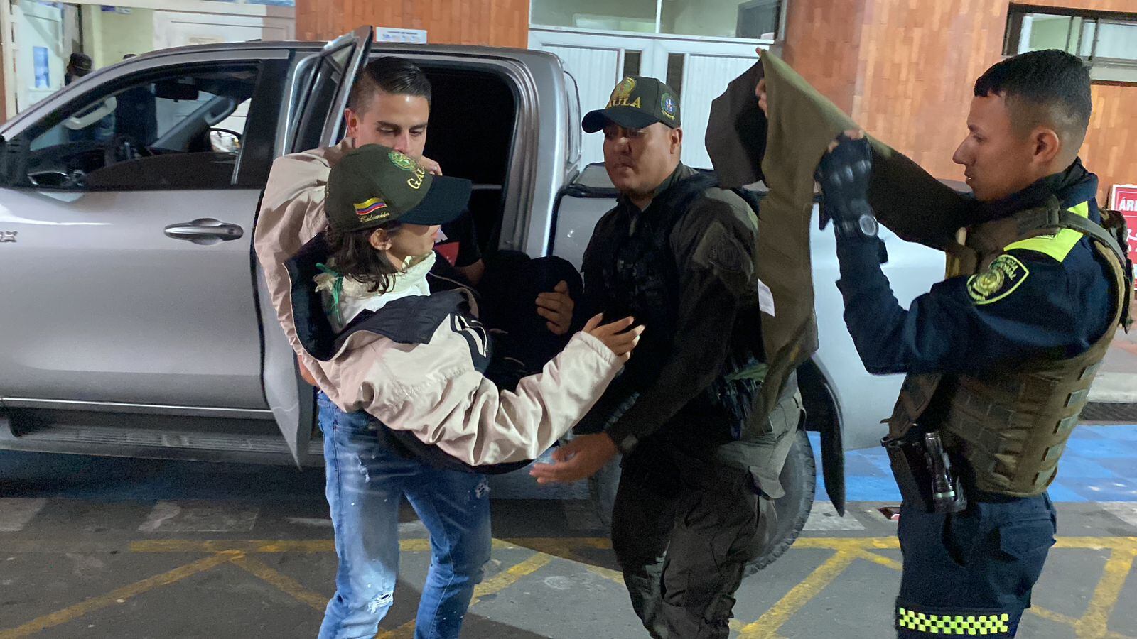 Liberación de Yusly Tatiana Arévalo Navarro. Foto: cortesía DENOR.