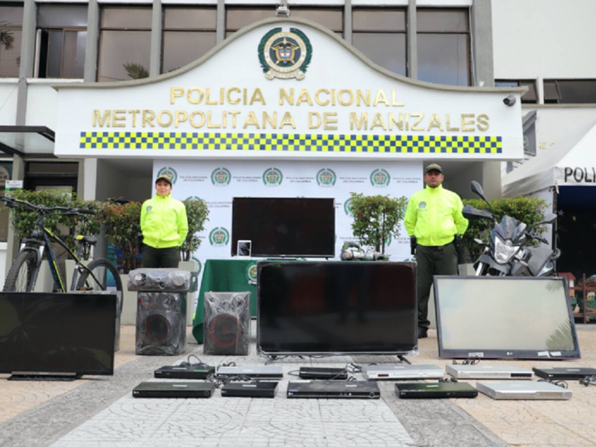 Más de 20 artículos fueron decomisados de diferentes prenderías de Manizales