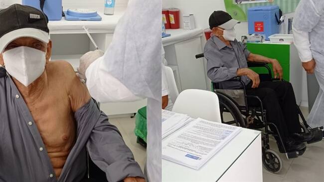 “Mi tío se murió después que lo vacunaron”: sobrina de adulto mayor en Santa Marta. Foto: Niled Castiblanco