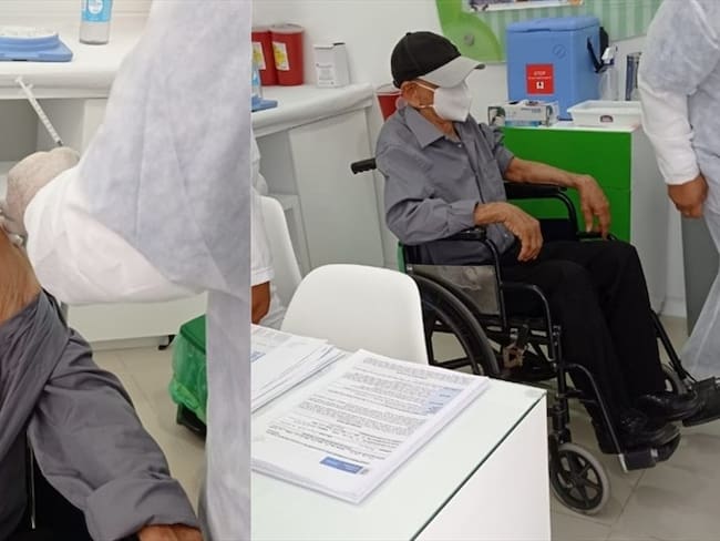 “Mi tío se murió después que lo vacunaron”: sobrina de adulto mayor en Santa Marta. Foto: Niled Castiblanco