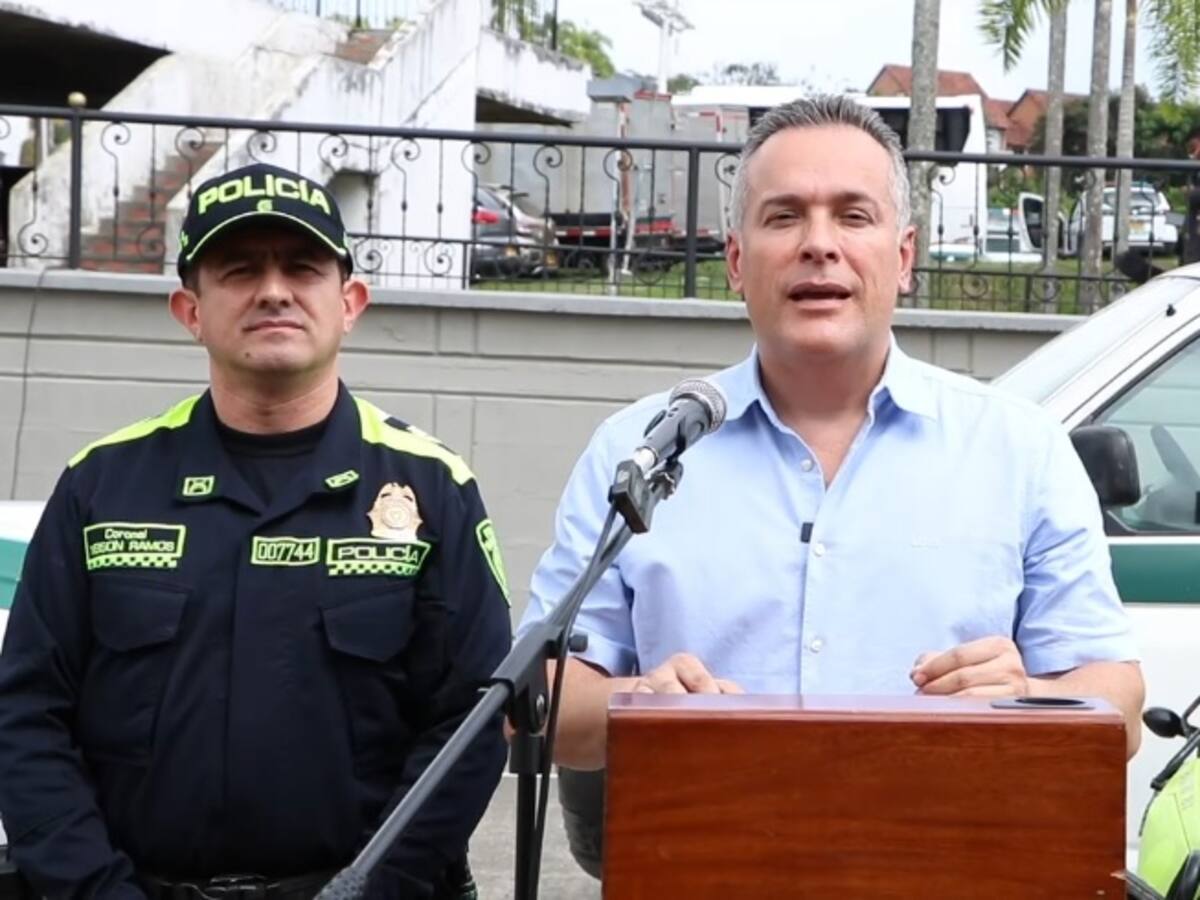 Alcalde de Pereira anunció millonaria inversión en patrullas, motocicletas y cámaras de vigilancia