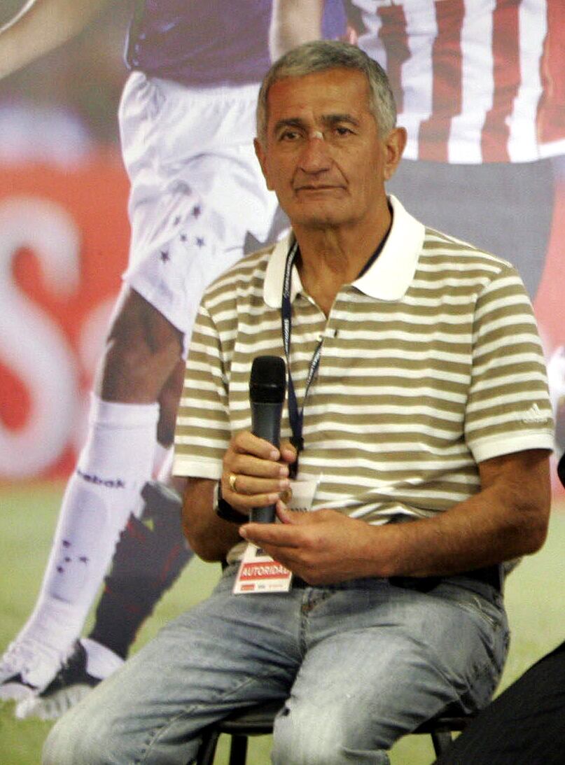 Juan Ramón Verón. Foto: EFE/Andrés Cristaldo /ARCHIVO