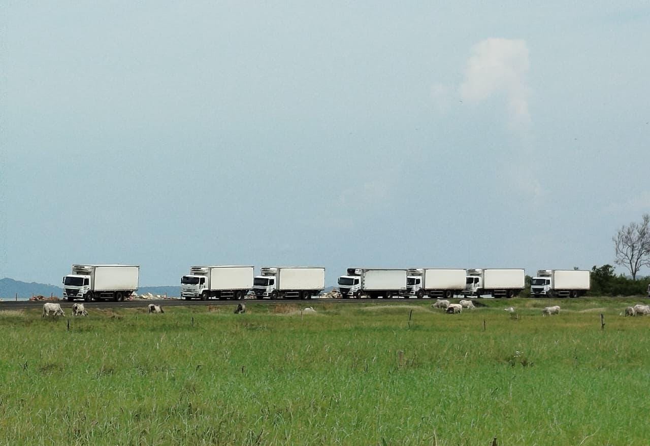 Reportan bloqueo de más de 24 horas en la vía nacional Córdoba – Urabá antioqueño. Foto: cortesía (suministrada a La W).