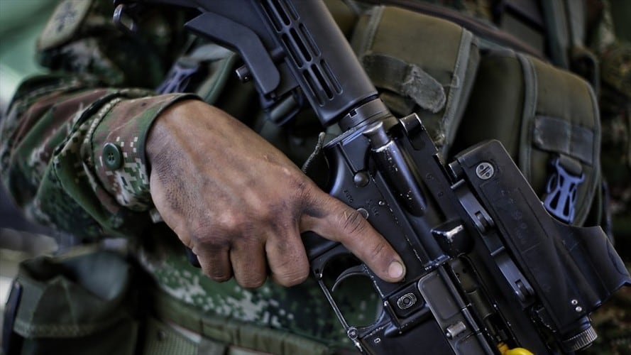 El presidente Iván Duque anunció que se impugnará la decisión del Consejo de Estado en la que suspendió, provisionalmente, el decreto de asistencia militar . Foto: Colprensa - Álvaro Tavera