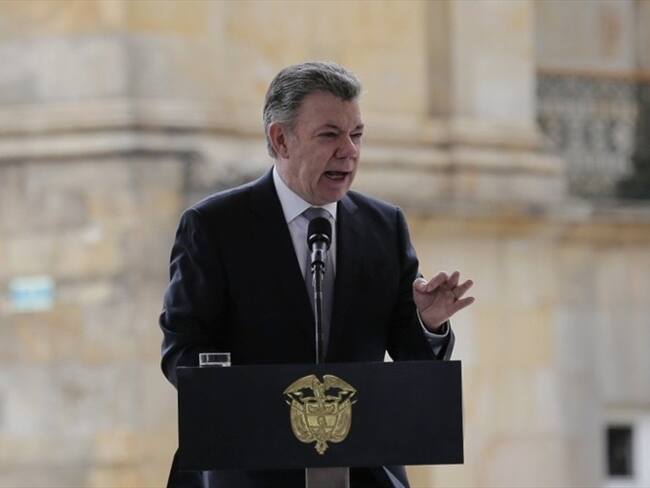 "Señores congresistas del partido FARC, bienvenidos a este templo de la democracia". Foto: Colprensa