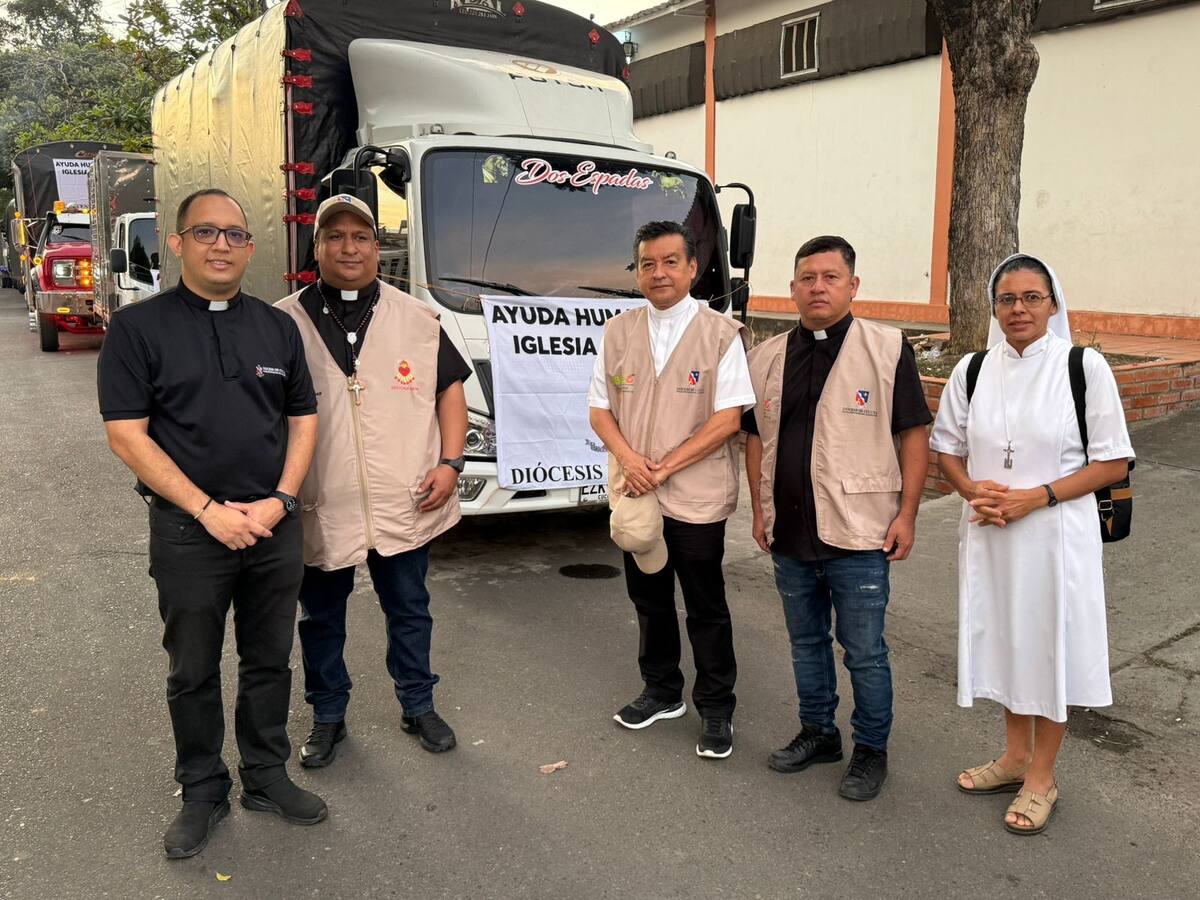 Iglesia católica ha entregado más de 150 toneladas de ayudas humanitarias a víctimas del Catatumbo