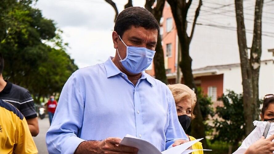 Juan Carlos Cárdenas. Foto: Alcaldía de Bucaramanga.