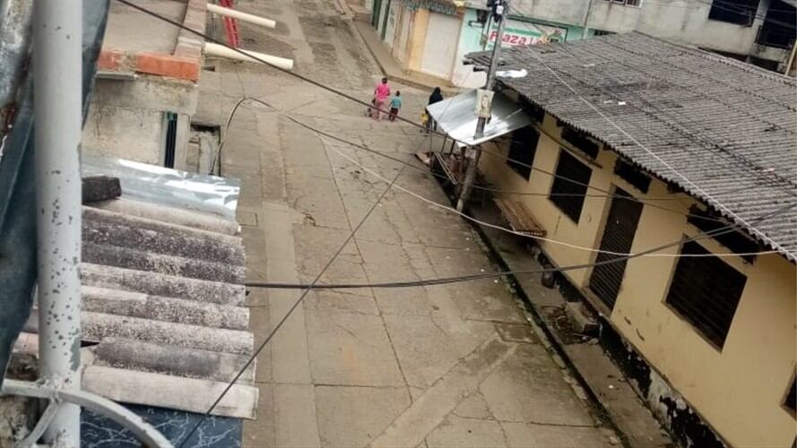 Toque de queda en el Cauca. Foto: Colprensa