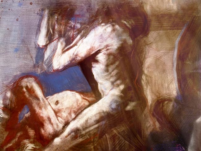 Obra de Luis Caballero. Foto: Universidad de los Andes