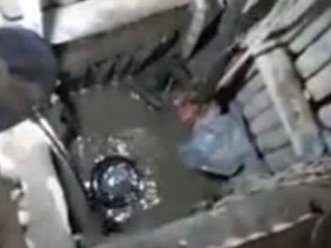 Desaparecidos en una mina de Neira. Foto: Cortesía Mario Escobar