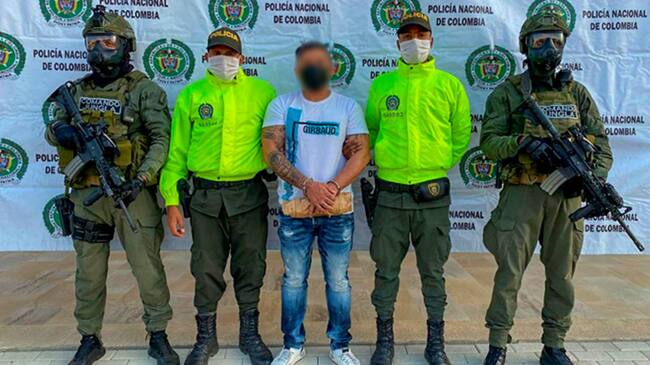 Wilson Rafael Amaya, alias ‘Mello Bolaños’ / Policía Nacional