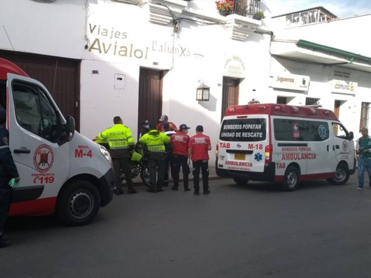 Hieren a un australiano que se opuso a un atraco en Popayán