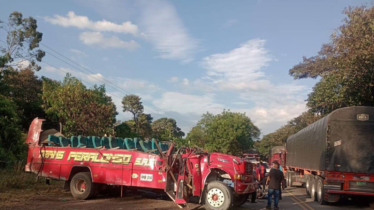 12 personas heridas por accidente en la vía Cúcuta- El Zulia
