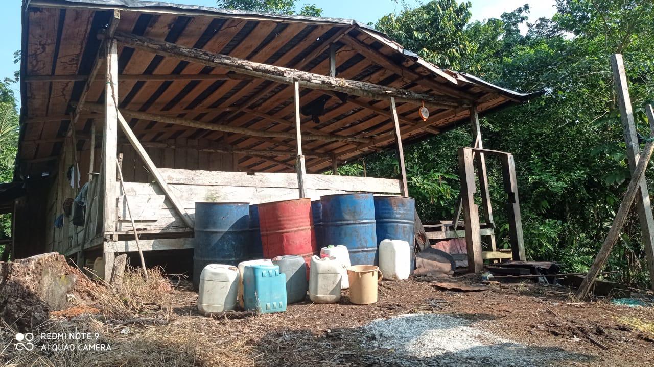 Armada reportó destrucción de 8 laboratorios para procesar pasta de base de coca en Chocó