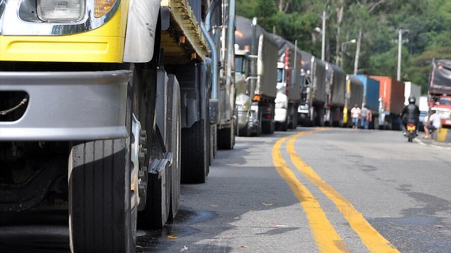 Empresarios del transporte de carga no apoyan paro convocado por algunos camioneros. Foto: Colprensa