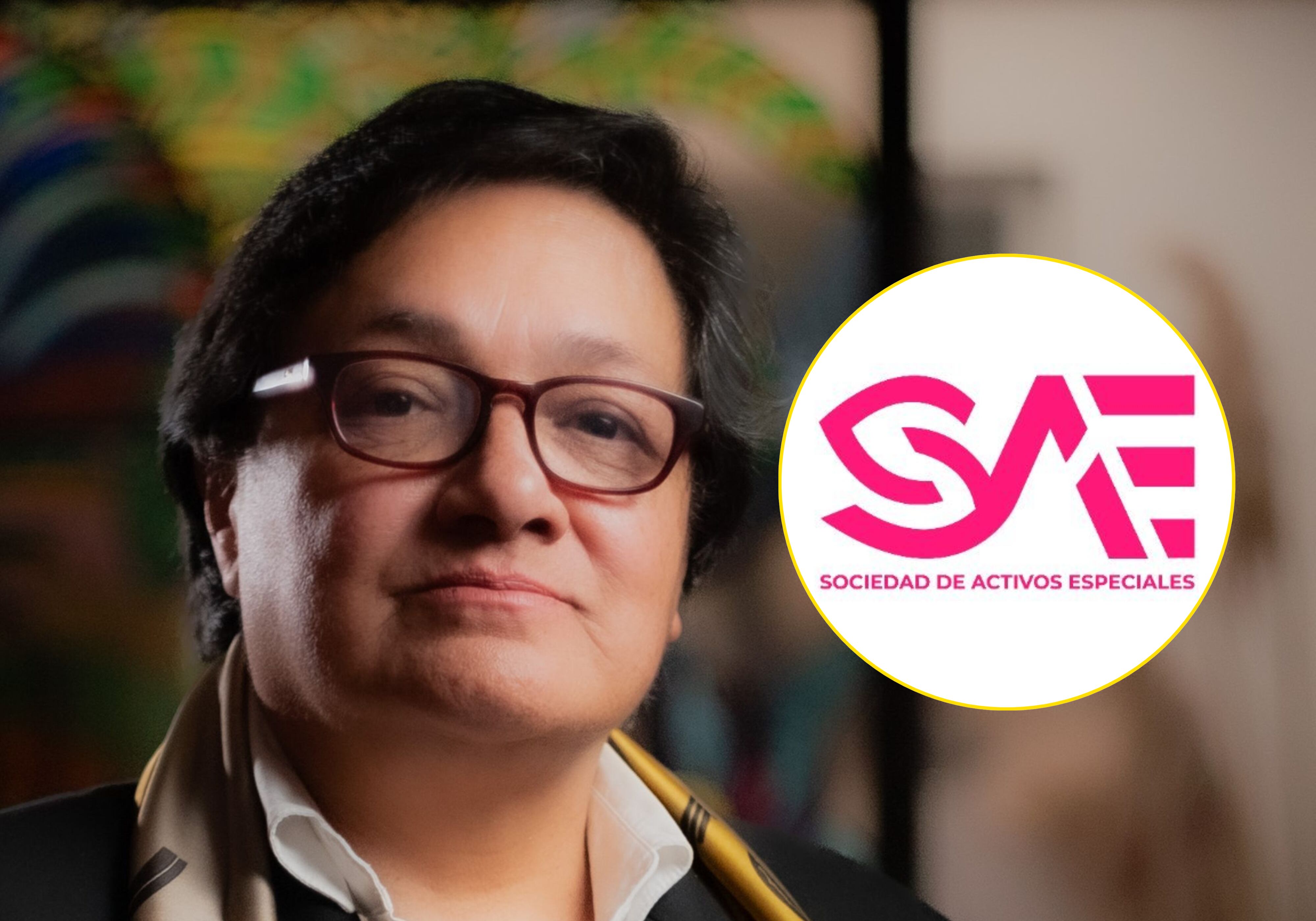 Amelia Pérez y SAE. Fotos: suministrada / redes sociales SAE