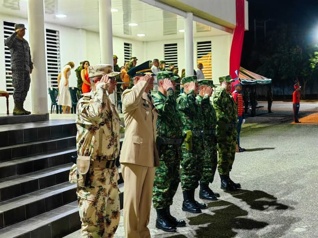 Ceremonia militar/ Ejército Nacional