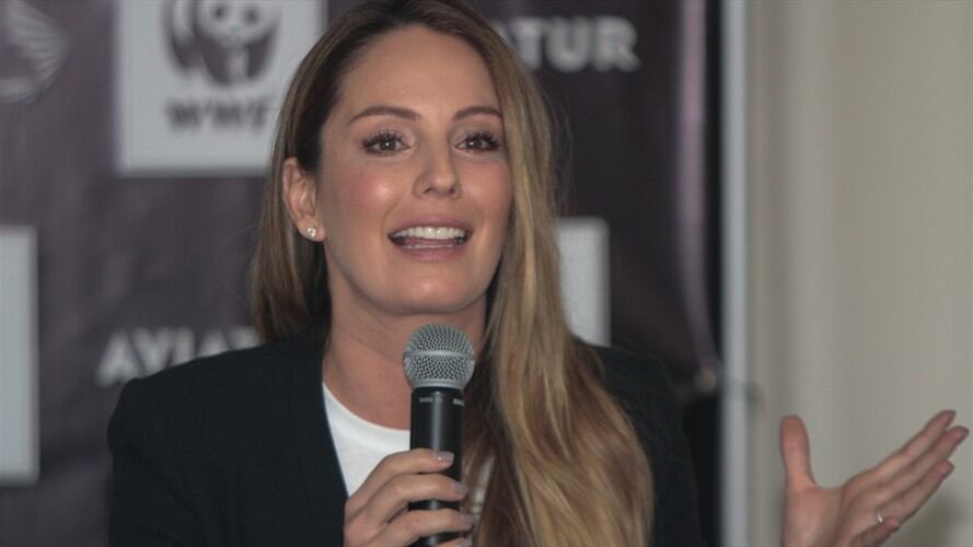 La presentadora de MasterChef Colombia denunció que fue acosada en su universidad por un cura. Foto: Colprensa