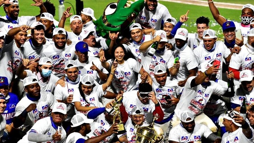 Caimanes de Barranquilla se consagró como el rey del béisbol en Colombia. Foto: Liga Profesional de Béisbol