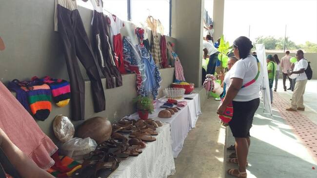 En el marco del III Festival de la Reconciliación también se realiza una feria campesina.. Foto: Cortesía.