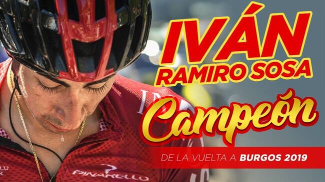 Iván Ramiro Sosa gana por segunda vez la Vuelta a Burgos. Foto: Redacción W Radio