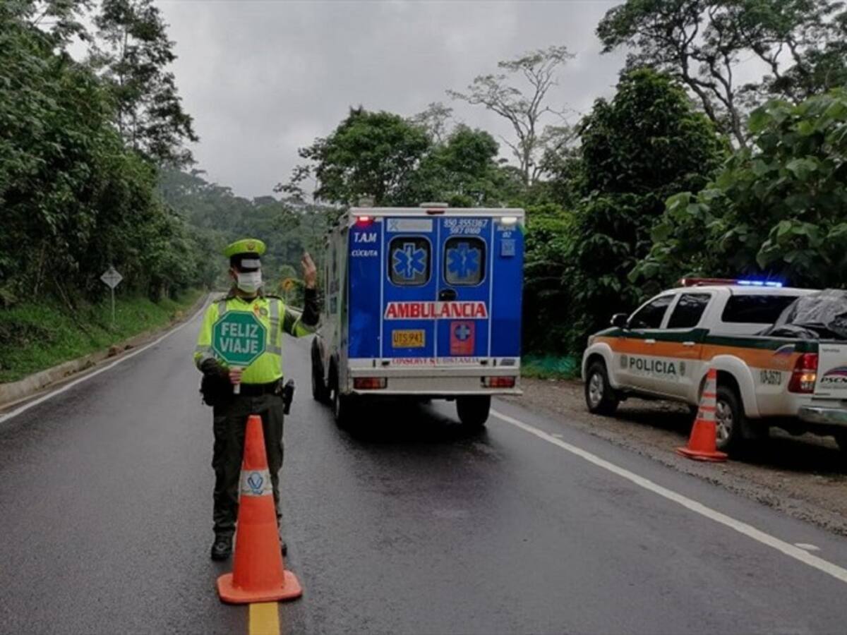 Autoridades en Norte de Santander reportan una reducción del 50% en la accidentalidad