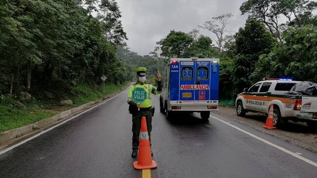 Autoridades en Norte de Santander reportan una reducción del 50% en la accidentalidad. Foto: Cortesía
