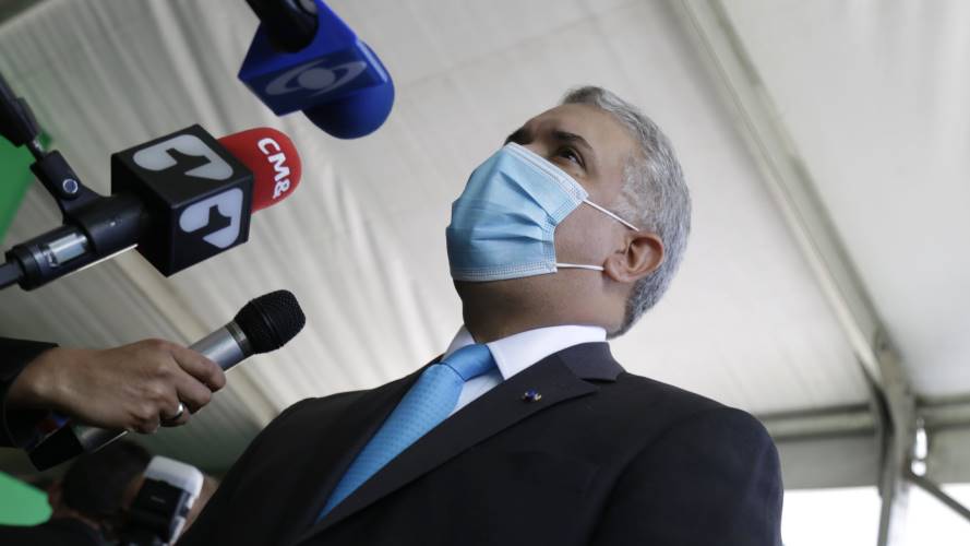 Iván Duque. Presidente colombiano. Créditos: Colprensa