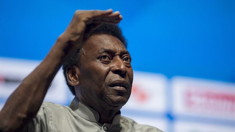 Reapareció Pelé para su documental en Netflix. Foto: MAURO PIMENTEL/AFP via Getty Images