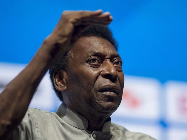 Reapareció Pelé para su documental en Netflix. Foto: MAURO PIMENTEL/AFP via Getty Images