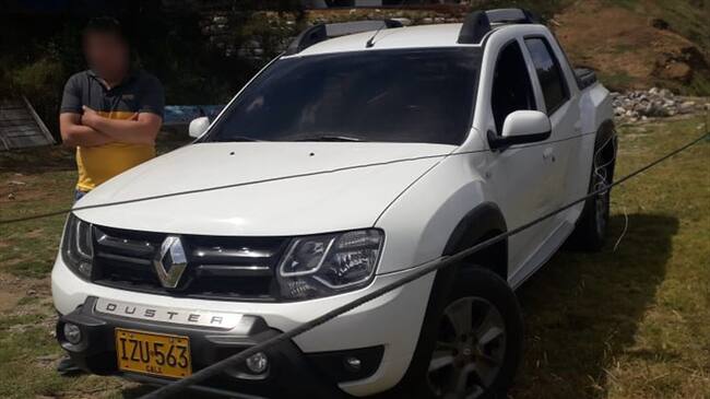 Individuos hasta ahora desconocidos interceptaron a los usuarios de la carretera y los despojaron de sus automotores, dos camionetas y una motocicleta. Foto: Cortesía Sucesos Cauca