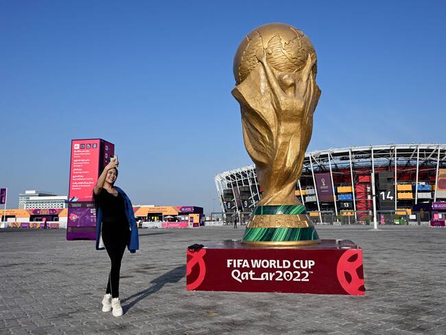 Qatar. (Photo by MIGUEL MEDINA / AFP) (Photo by MIGUEL MEDINA/AFP via Getty Images)