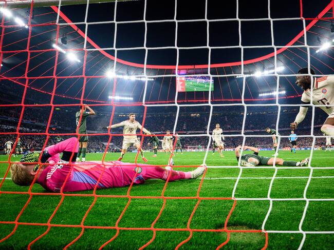 Bayern Múnich celebrando el gol de la clasificación. FOTO: Markus Gilliar - GES Sportfoto/Getty Images