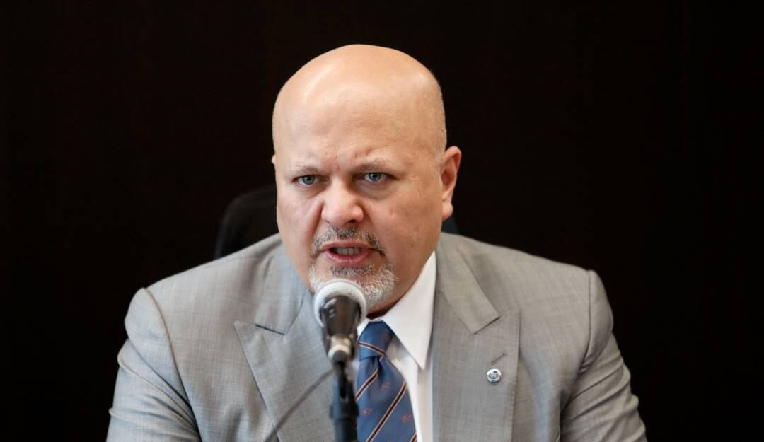 El fiscal de la Corte Penal Internacional, Karim Khan.   Foto: Getty