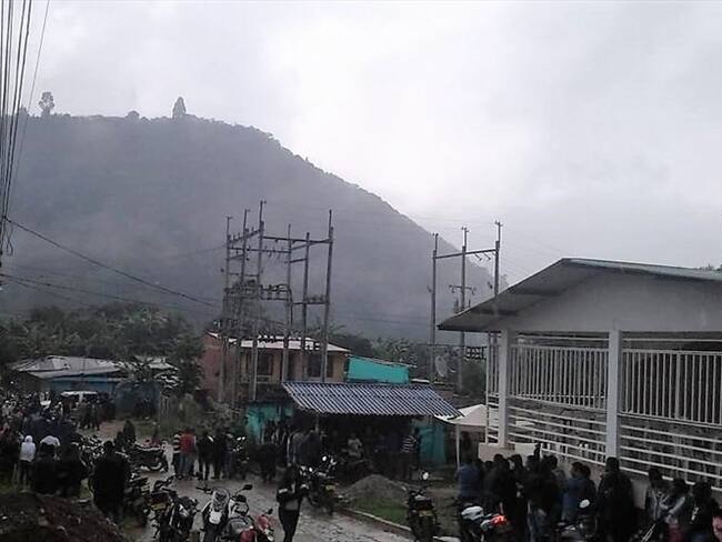 La empresa denunció que un grupo de personas hurtó el reconectador de la subestación de Tacueyó . Foto: Compañía Energética de Occidente