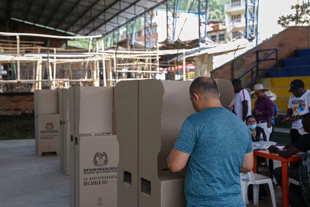 Votación imagen de referencia. Foto: Getty Images.