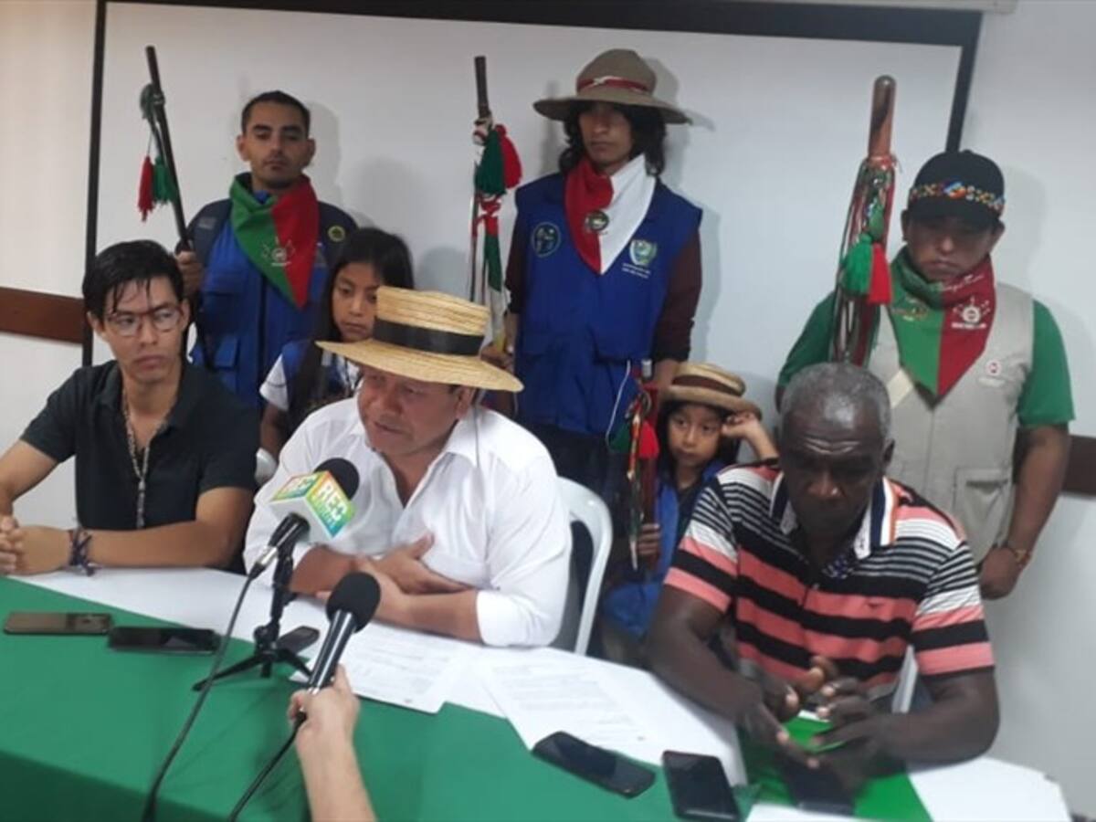 Indígenas declaran emergencia humanitaria en Cauca