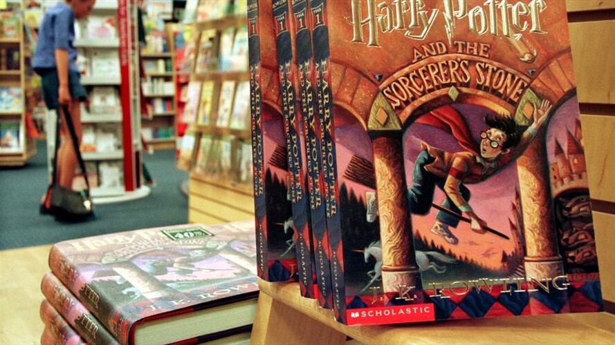 La serie Potter de la autora británica J.K. Rowling ha sido prohibida repetidamente en las escuelas de Estados Unidos y Reino Unido.. Foto: Getty Images