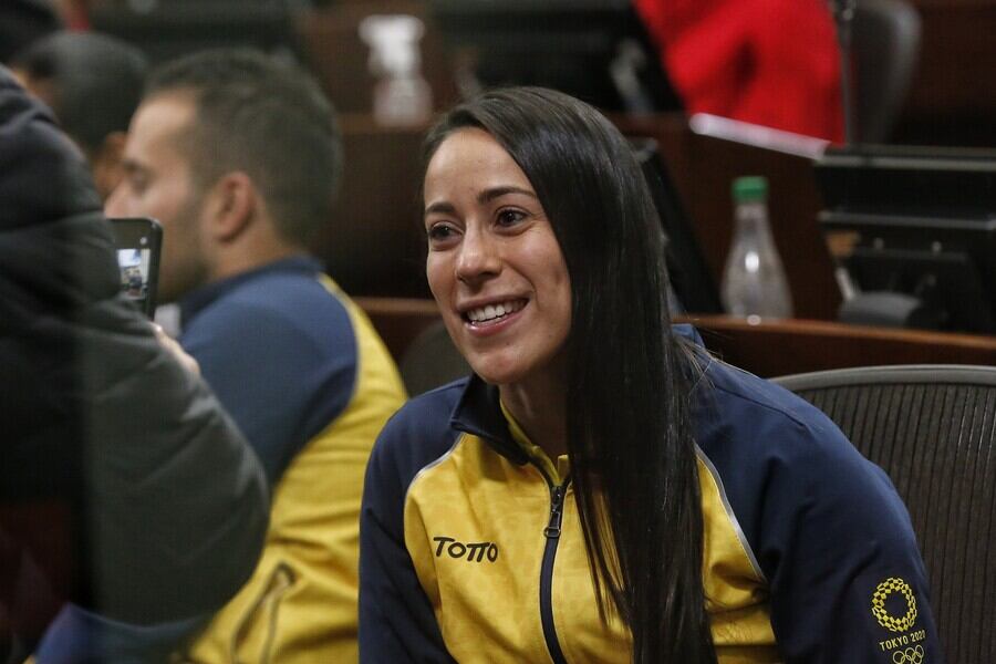 Mariana Pajón, dos veces campeona olímpica y múltiple campeona mundial. Foto: Colprensa