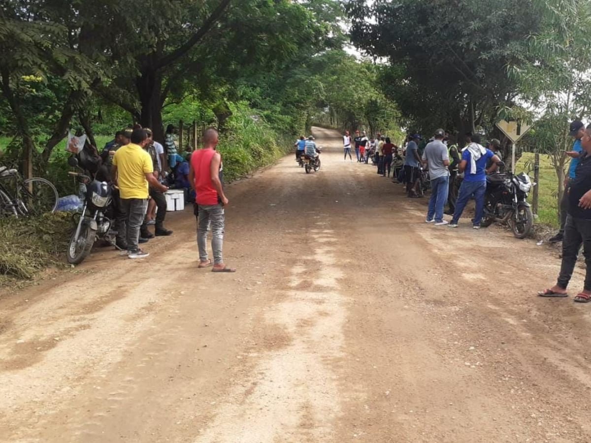 Persiste bloqueo en la entrada al relleno sanitario de Montería