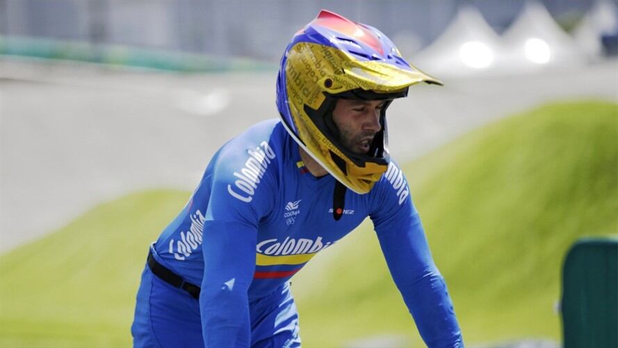 Vincent Pelluard en los cuartos de final del Bmx olímpico . Foto: Getty Images