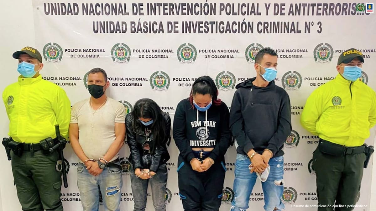 Estas son las bandas delincuenciales que azotaban Bogotá