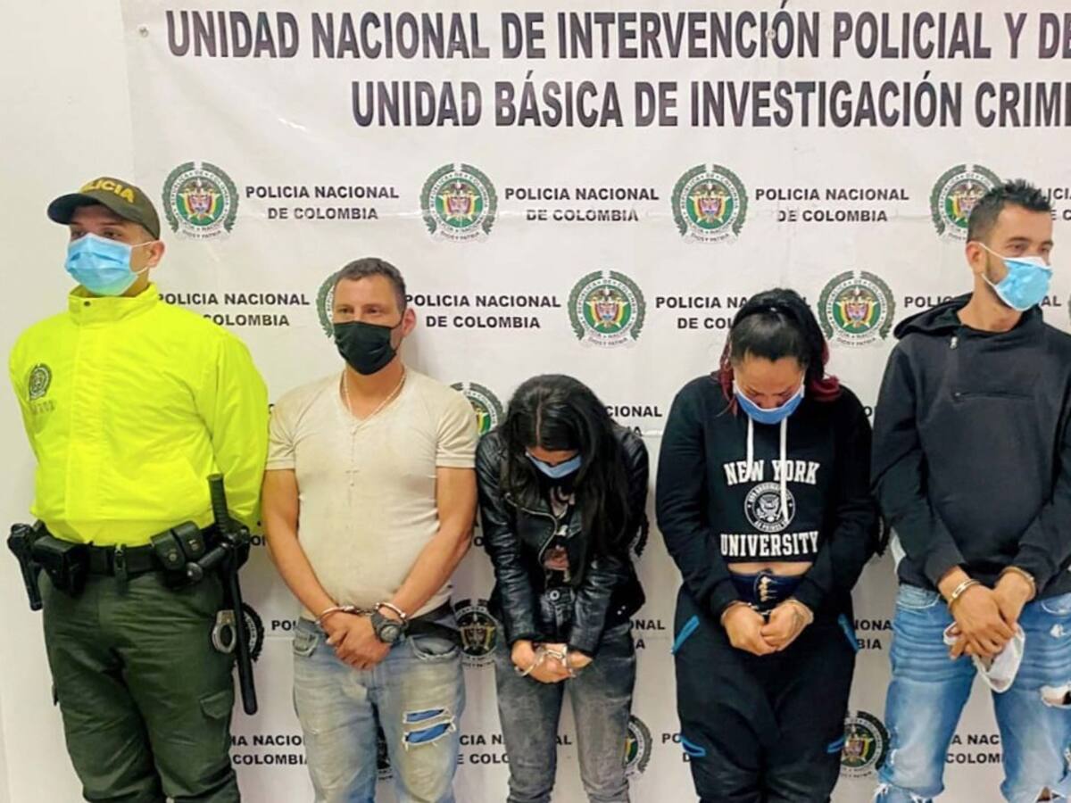 Estas son las bandas delincuenciales que azotaban Bogotá